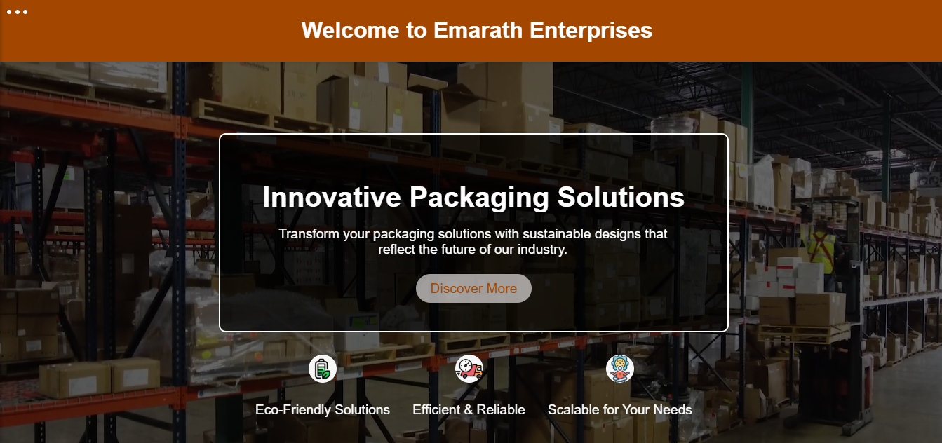Emarath Enterprises — custom calculator & sales software