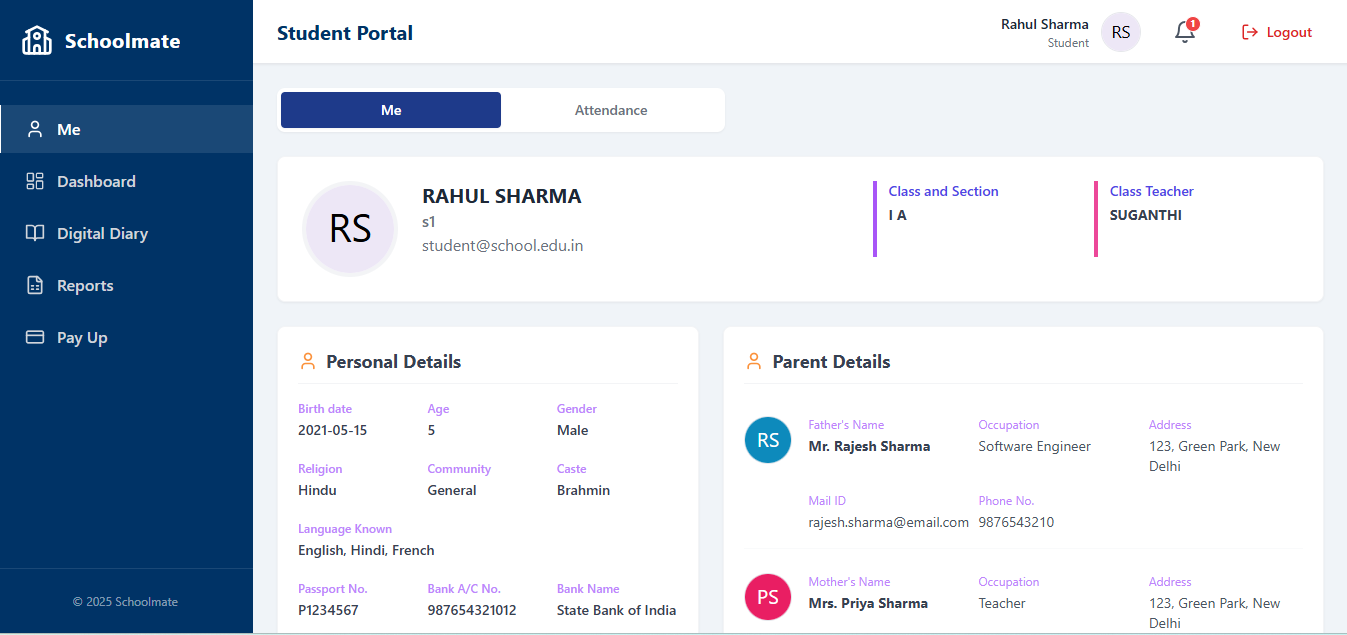 School Management System